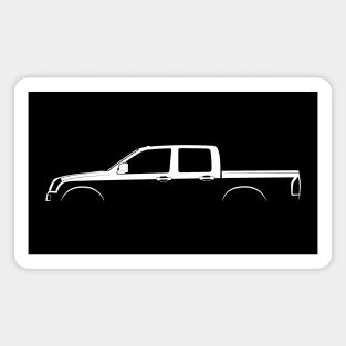 Isuzu D-Max (2002) Silhouette Magnet